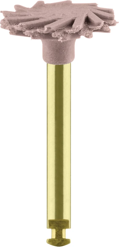 Diamantpolierer 9769  Packung  2 Stück rosa mittel, RA, Figur Twist, 1,6 mm, ISO 100