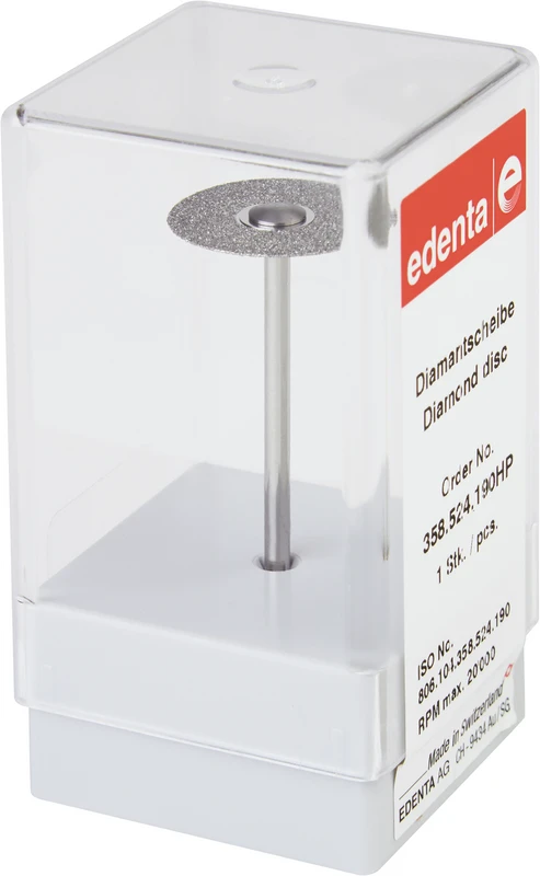 Diamantscheibe 358  Stück  blau Standard, HP, Figur 358, 0,25 mm, ISO 190