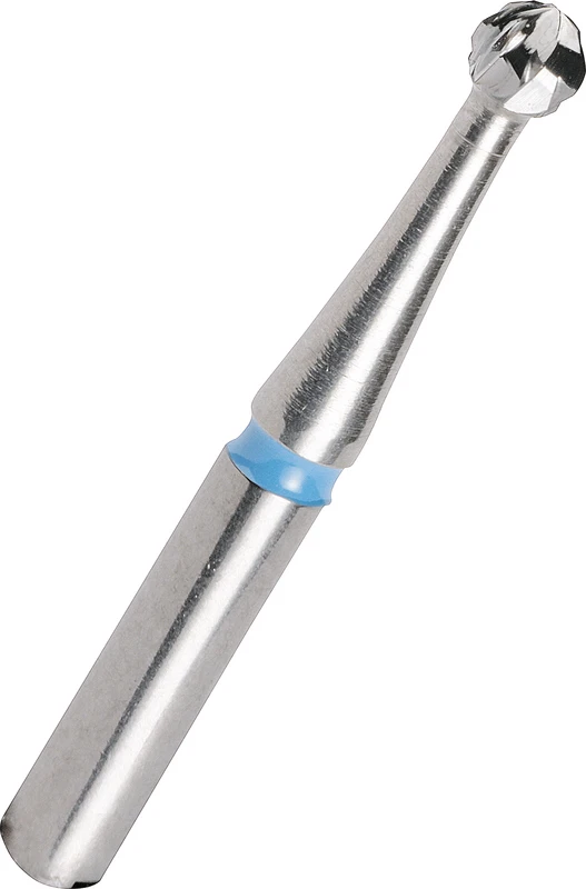 OmniRound Bohrer  Packung  5 Stück kreuzverzahnt, blau standard, RA, Figur 001, ISO 018