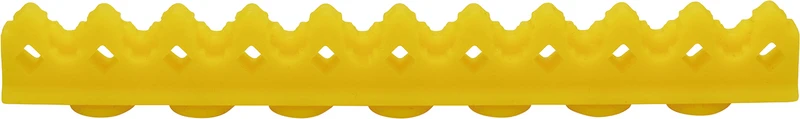 Silikon-Steg Auflagen  Stück  gelb, für 10 Instrumente, 3029-L+M