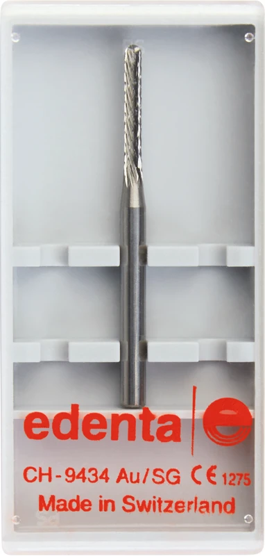 HM Parallelfräser 2636  Stück  Kreuzverzahnung oben rund, HPK 103, Figur 137, 10 mm, ISO 015