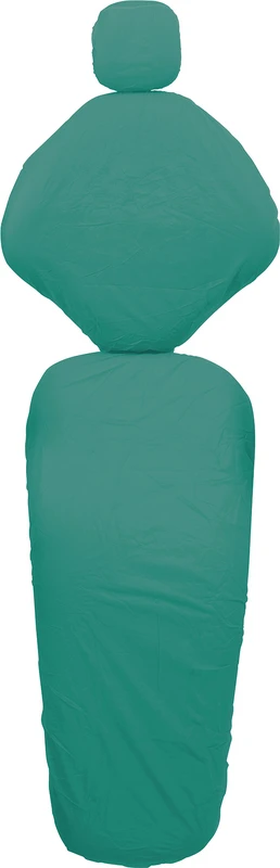 Monoart® Universal Einmalbezüge für Behandlungsstühle  Karton  25 Stück (Kopfteil, Rückenlehne, Sitz) grün