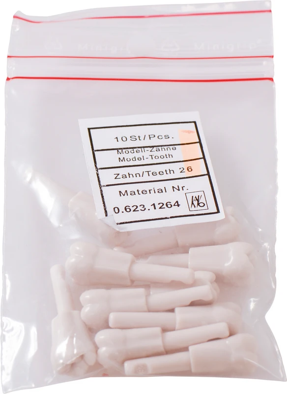 Schnappzahn Modell Molar  Packung  10 Stück Nr. 26