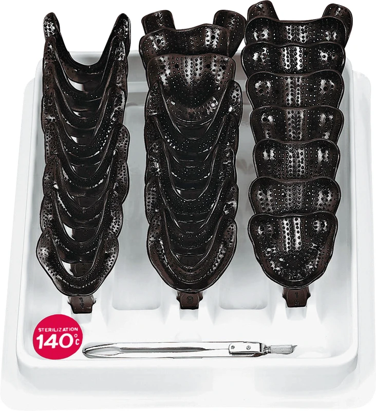 Polycarbonat Abdrucklöffel  Set  S2851-24