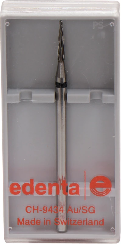 HM-Fräser Schliff 26  Stück  Titanverzahnung, schwarz grob, HP, Figur 198, 8 mm, ISO 016