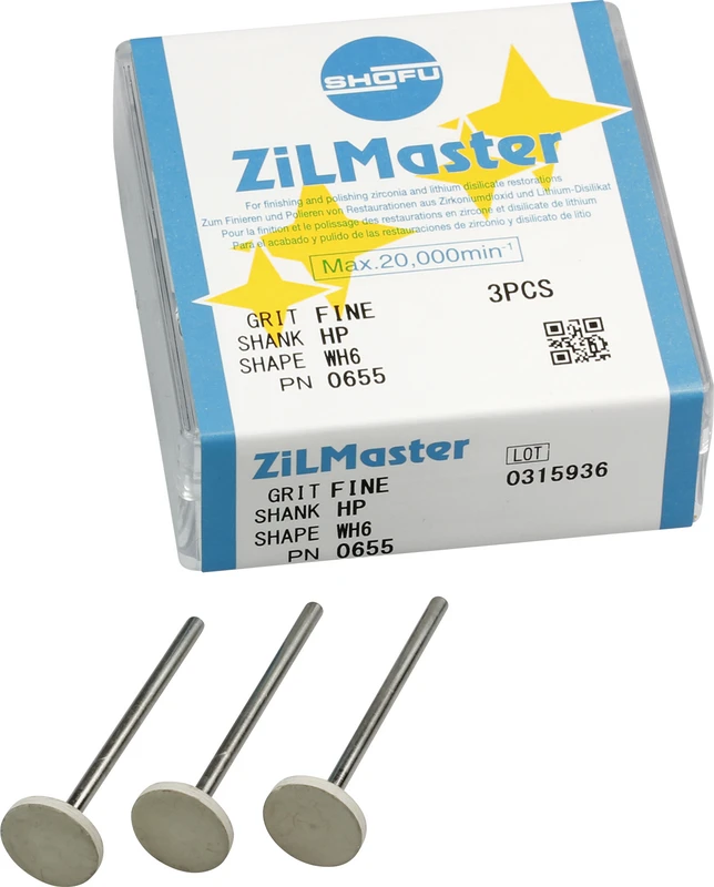 ZiLMaster  Packung  3 Stück HP, gelb fine, WH6, ISO 120