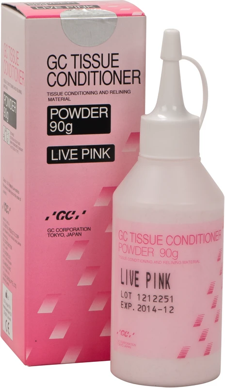GC TISSUE CONDITIONER  Nachfüllpackung  90 g Pulver Live pink