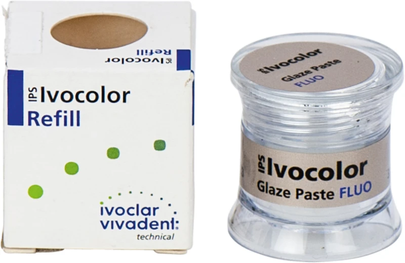 IPS Ivocolor Glaze Paste  Dose  3 g Glaze Paste FLUO