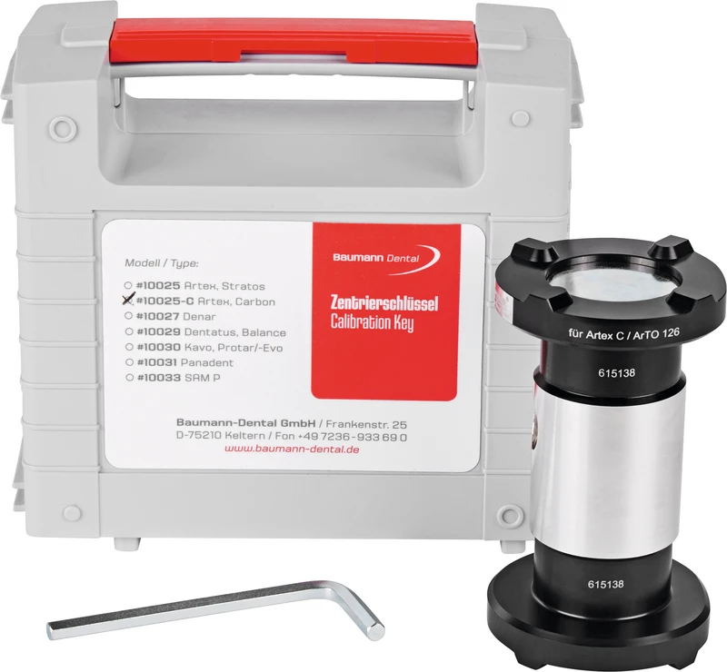 adesso Split® Zentrierschlüssel  Stück  für Artex Carbon, Arto 126 mm, Physio Logic