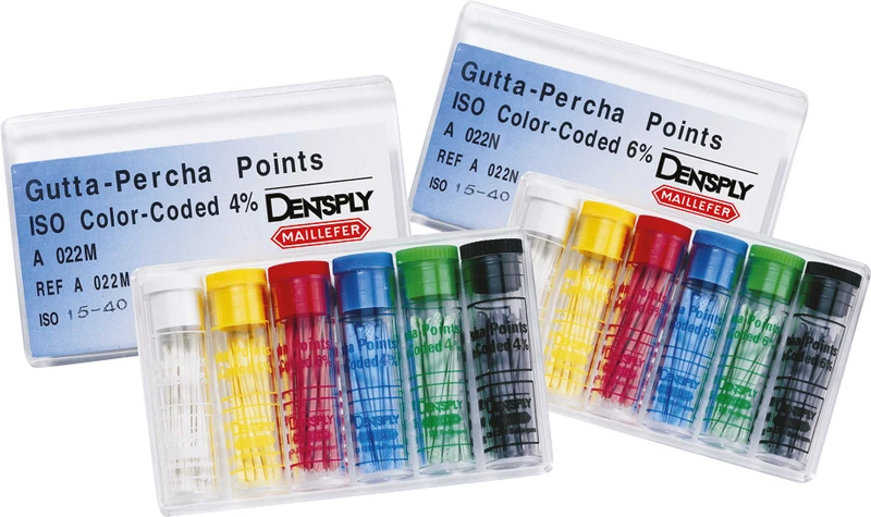 Gutta-Percha Spitzen  Packung  120 Stück Taper.02 ISO 010