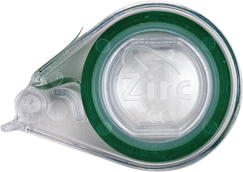 EZ-ID Markierungsbänder Zirc  Stück  Abrollspender grün Bandlänge 3,0m, Ø 3mm