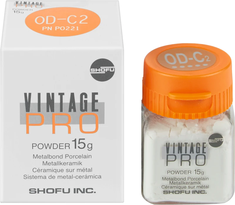 VINTAGE PRO  Dose  15 g Pulver opaque dentin OD-C2