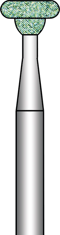 Schleifkörper  Packung  6 Stück grün mittel, RA, Figur 068, 2,9 mm, ISO 050