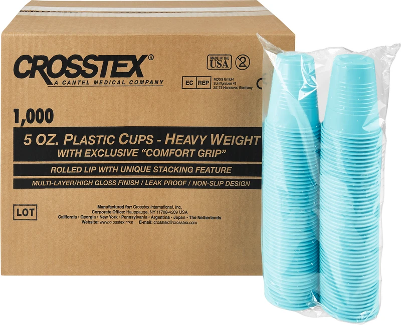 Mundspülbecher  Karton  1.000 Stück blau