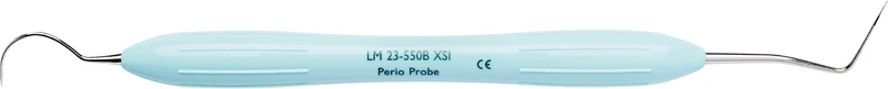 LM WHO Sonde-Parodontometer   Stück  Figur 23\550B, hellblau, LM-ErgoMax Griff
