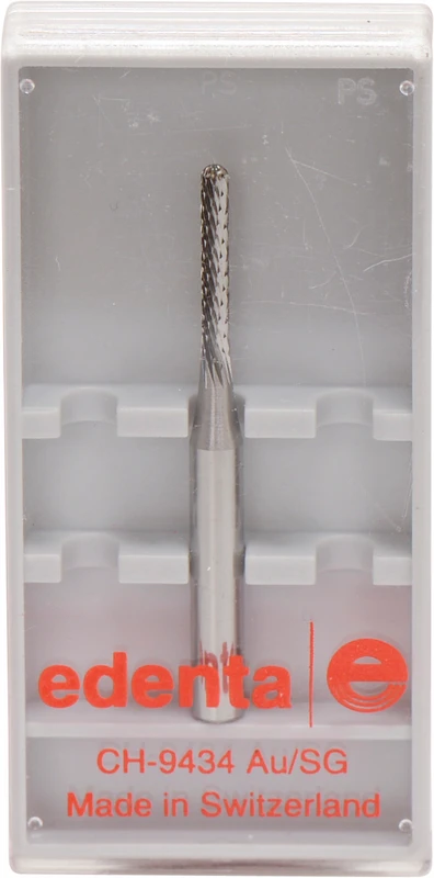 HM Parallelfräser 2636  Stück  Kreuzverzahnung oben rund, HPK 123, Figur 137, 10 mm, ISO 015