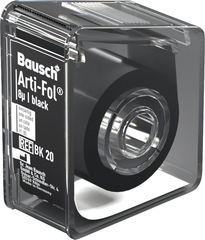 Arti-Fol® 8 µ  Spender  20 m einseitig, 22 mm breit, schwarz