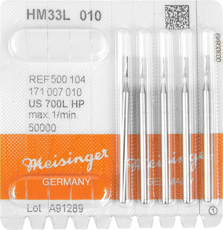 HM-Bohrer 33L  Packung  5 Stück HP, Figur 171 lang, 6,3 mm, ISO 010