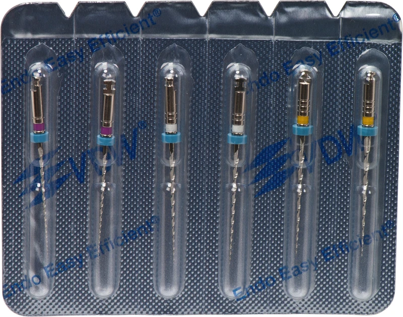 Mtwo®   Sortiment  6 Instrumente 21 mm, Taper.04-06, ISO 010-020