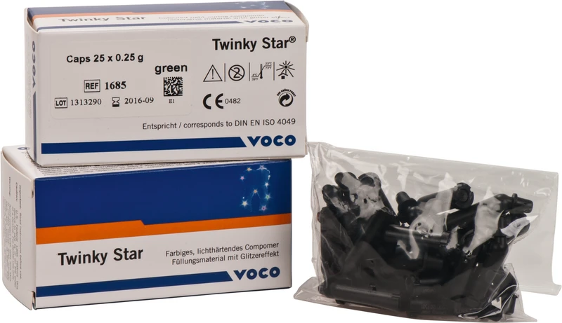 Twinky Star  Packung  25 x 0,25 g Cap grün