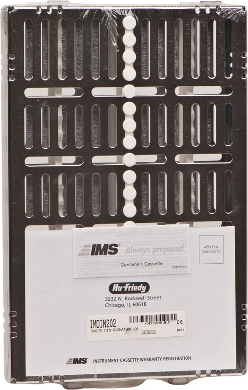 IMS Kassette Signature DIN  Stück  DIN weiß, für 20 Instrumente