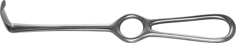 Wundhaken nach Langenbeck  Stück  21 cm, 40 x 11 mm