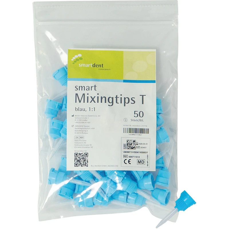 smart Mixingtips T  Beutel  50 Stück blau 1:1