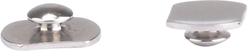 Bandtechnik  Packung  10 Lingualknöpfchen breite Basis, kurzgestielt