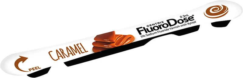 FluoroDose®  Packung  1200 x 0,3 ml Caramel