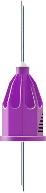 transcodent LUMINJECT  Packung  100 Stück violett, G31 0,28 x 13 mm