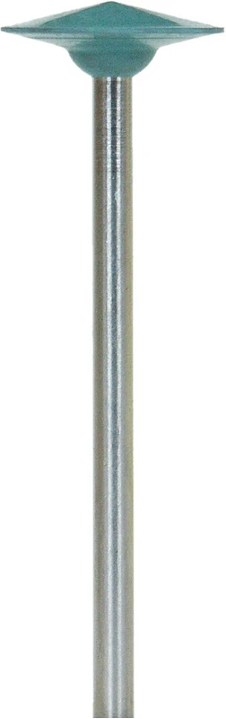 Silikonpolierer  Packung  12 Stück grün, HP, Figur KN7, ISO 125