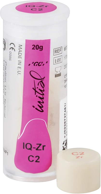 GC Initial IQ P-O-Zr  Packung  4 x 5 g One Body Concept, effect ingot C2-ZR