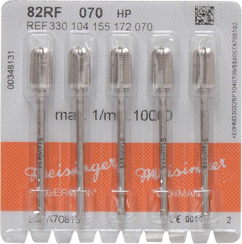 Stahlfräser 82RF  Packung  5 Fräser ISO 070, HP