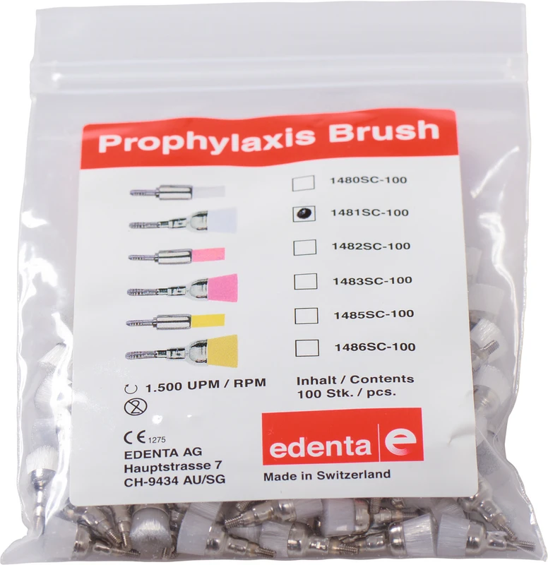 Screw-In Bürsten  Packung  100 Stück weiß ISO 060