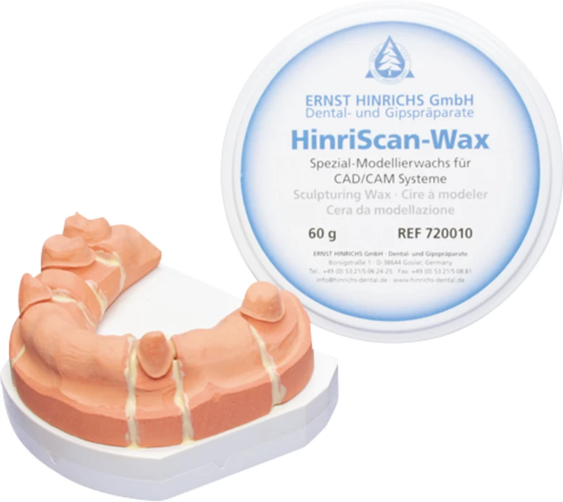 HinriScan-Wax  Dose  60 g Wachs elfenbein