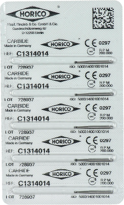 HM-Bohrer C1  Packung  5 Stück FG, Figur 001, ISO 014
