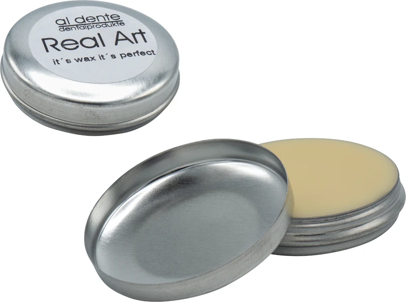 Real Art Modellierwachs  Packung  2 x 9 g dentin hell transparent