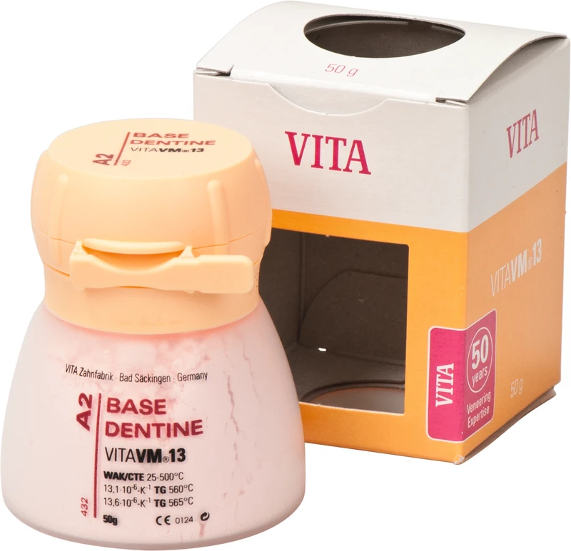 VITA VM® 13 classical A1-D4®  Dose  50 g Pulver base dentine A2