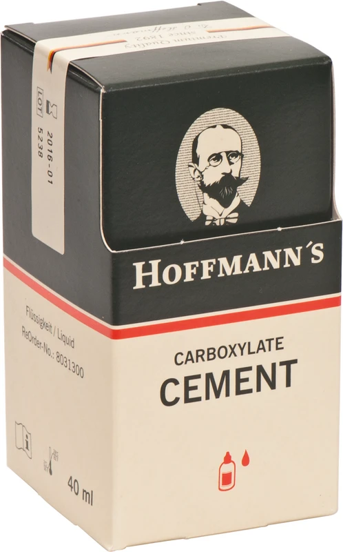HOFFMANN´S FLÜSSIGKEITEN  Packung  40 ml für Carboxylatcement