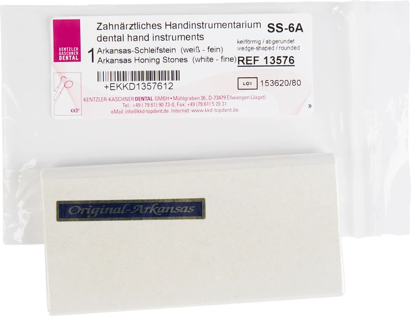 KKD® Schleifsteine Arkansas  Stück  SS-6A keilförmig - abgerundet, 101 x 50 x 11 mm