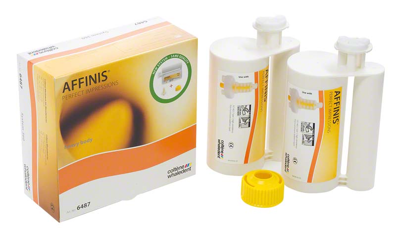 AFFINIS® System 360  Packung  2 x 380 ml Doppelkartusche heavy body, 1 System 360 Fixationsring