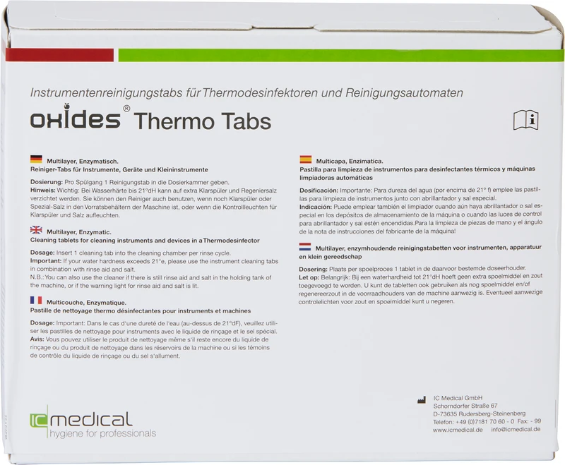 oxides® Thermo Tabs  Packung  50 Stück