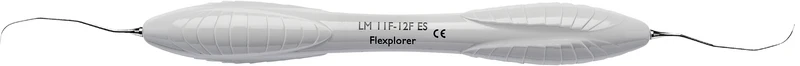 LM Sonden Flexplorer   Stück  Figur 11\12, grau, LM-ErgoSense® Griff