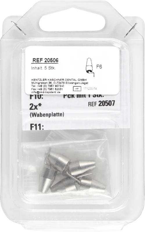 TOPDENT Brennguthalter  Packung  5 Brennguthalter F6