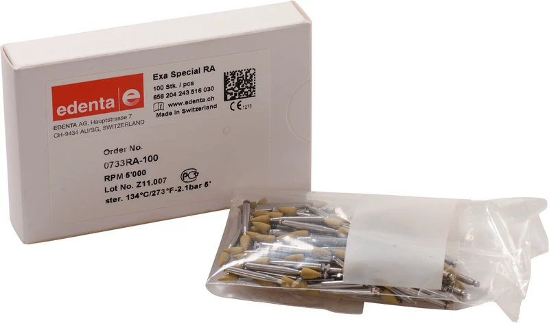 Exa Special  Packung  100 Stück gelb, RA, Figur 243, 6 mm, ISO 030