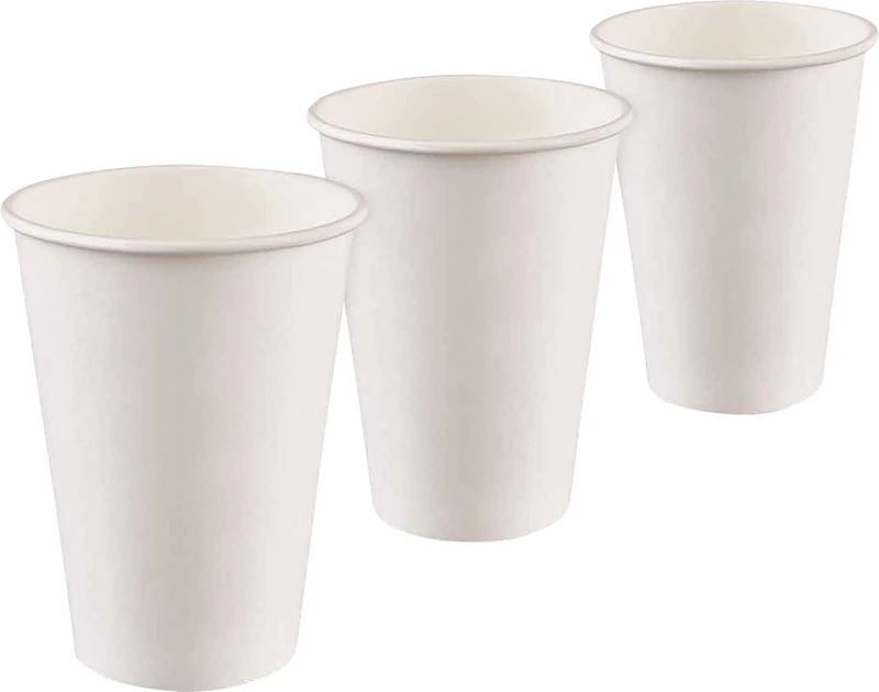 Hartpapierbecher FSC  Karton  2.000 x 180 ml Stück kompostierbar, weiß