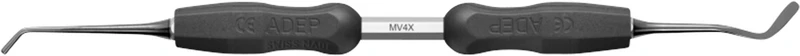 MV4X Spatel-Stopfer  Stück  schwarz, mit ADEP Griff