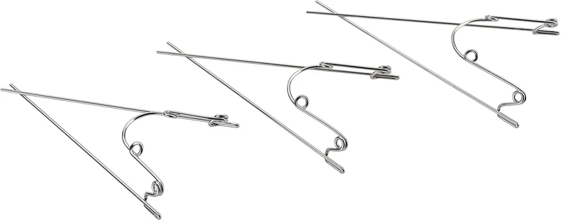 Quad Helix  Packung  5 Stück Größe 2, gerades Schloss