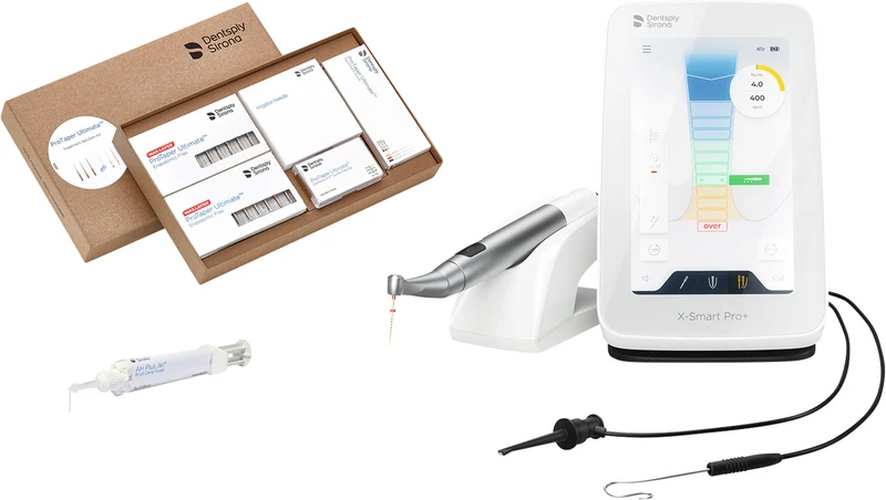 X-Smart® Pro+    Kit    1 X-Smart Pro+, 1   ProTaper Ultimate   Kit, 1 AH Plus Jet Starter Kit