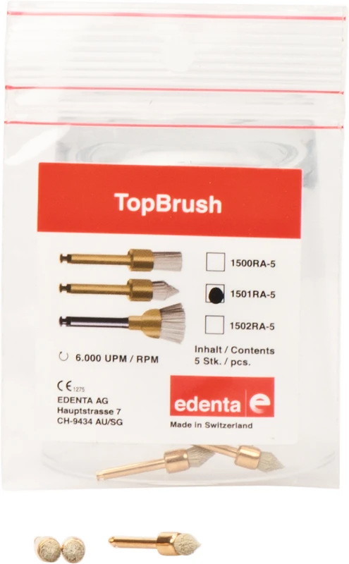 TopBrush  Packung  5 Stück ISO 050, RA, spitz
